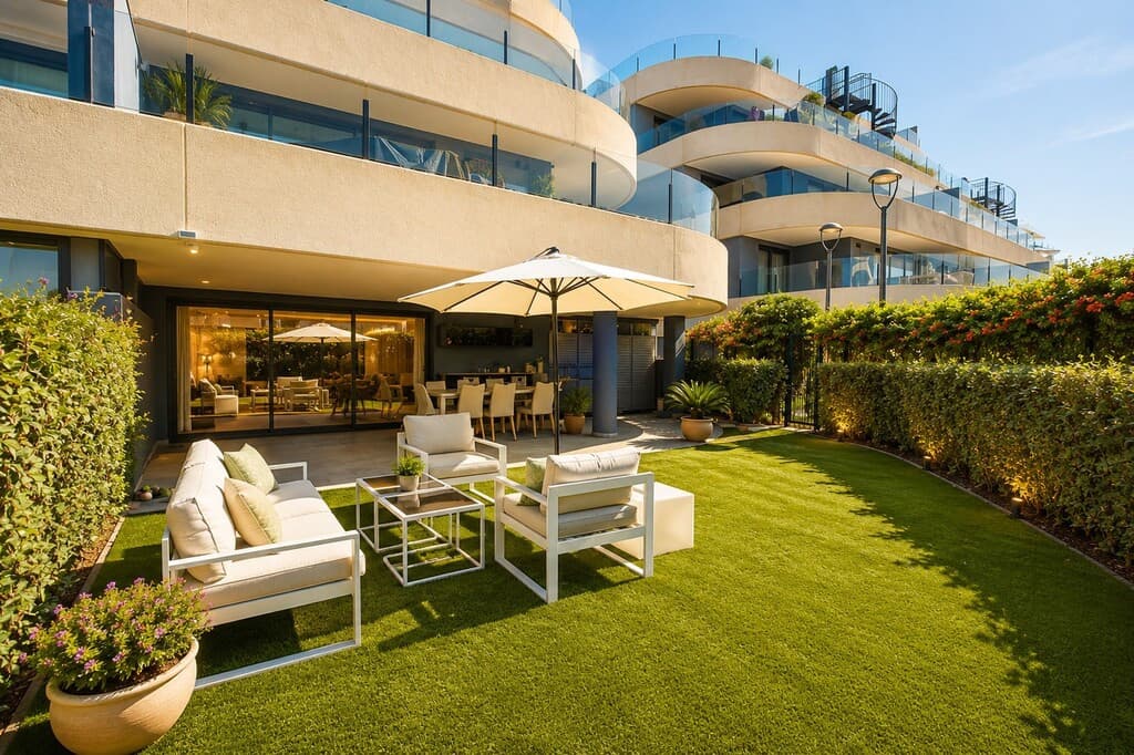 Stueetage Lejlighed in Estepona