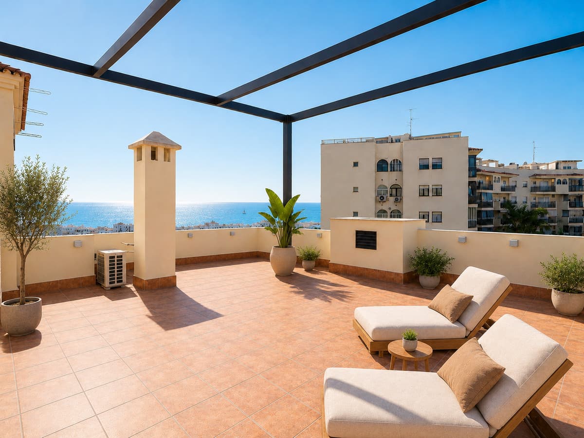 Apartament na środkowym piętrze in Estepona
