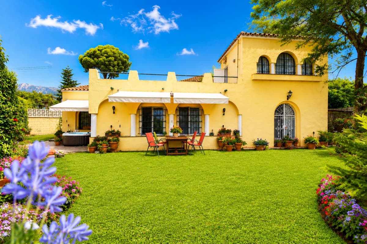 Fritliggende Villa in Marbella