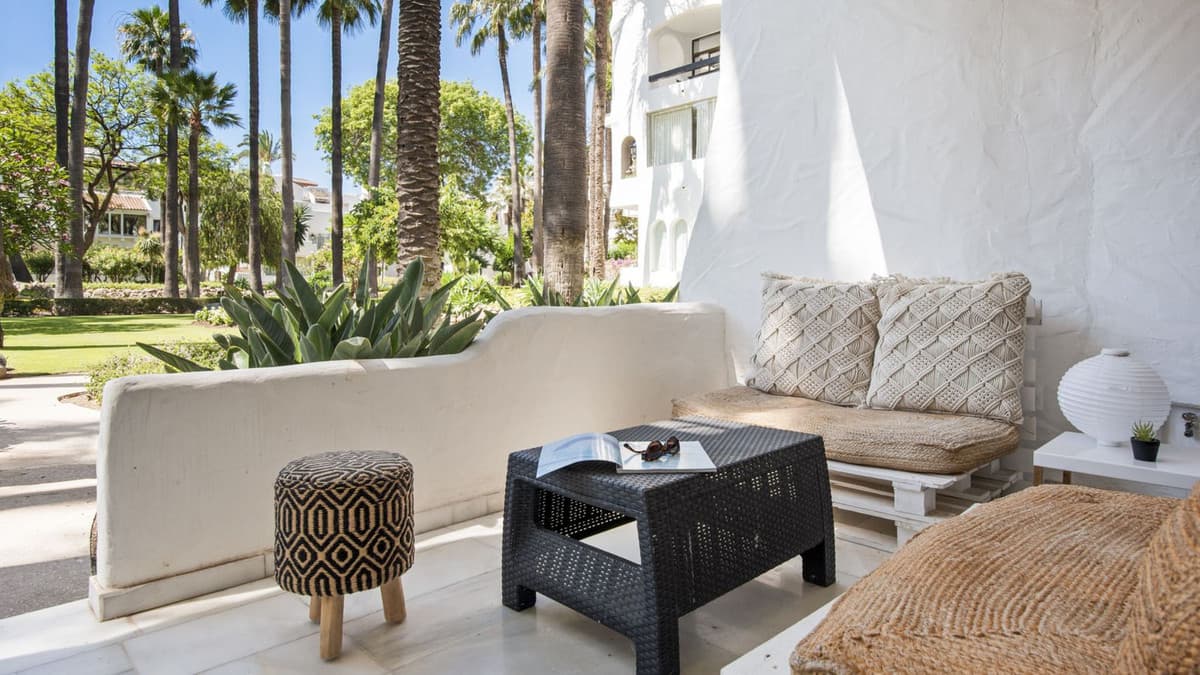 Apartament na parterze in Puerto Banús