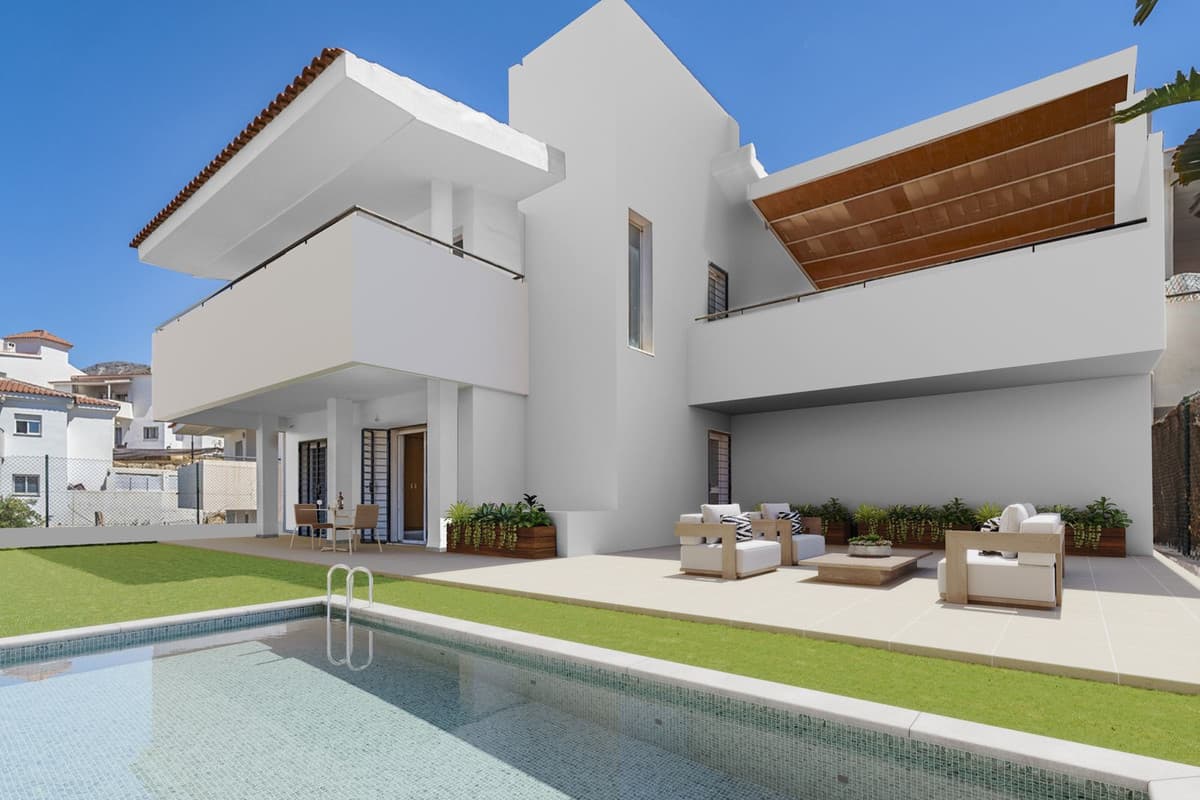 Fritliggende Villa in Mijas